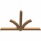 Ekena Millwork Redmond Smooth Timber Gable Bracket, Western Red Cedar, 96"W x 60"H x 3 1/2"D x 5 1/2"F, 15/12 Pitch GBW096X60X0406RED00SWR - alternate 3